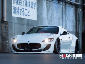 Maserati GranTurismo Custom Wheels - VWS-2 by Vossen - Matte Gunmetal / Matte Black Barrel